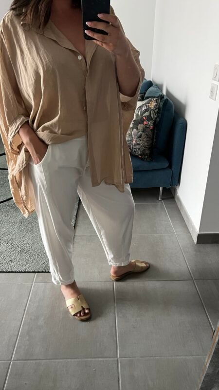 Pantalon magique - Blanc