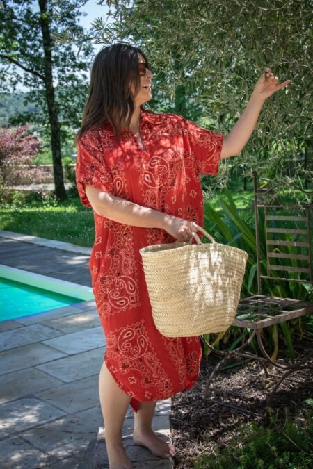 Robe BANDANA - Rouge