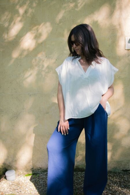 Pantalon gaze de coton