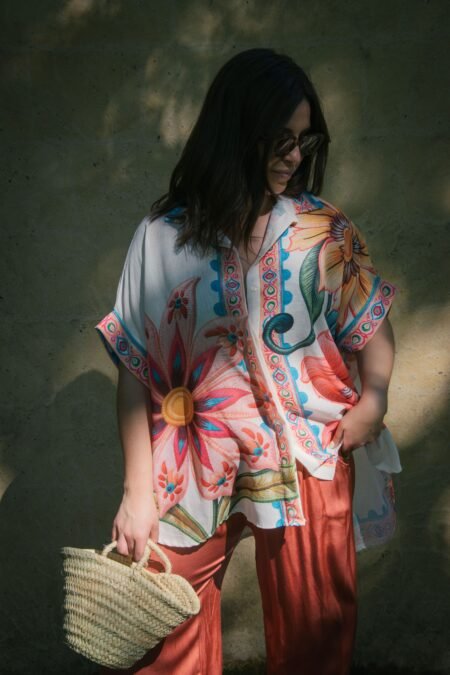 Chemise fleur