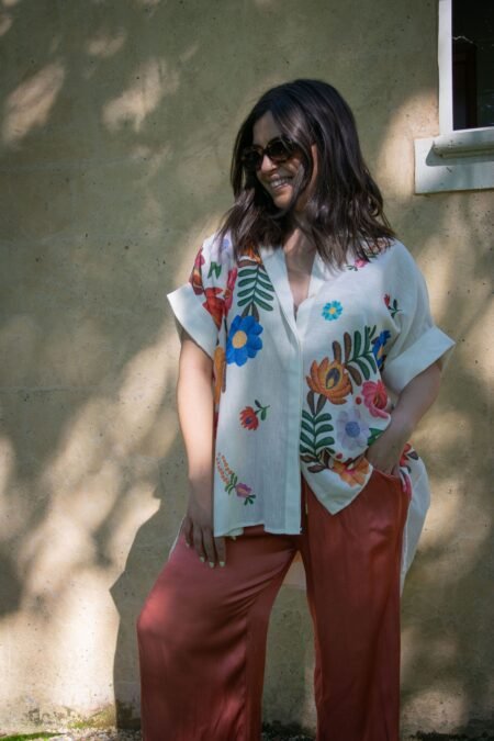 Chemise pivoine