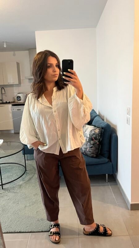 Pantalon magique - Chocolat