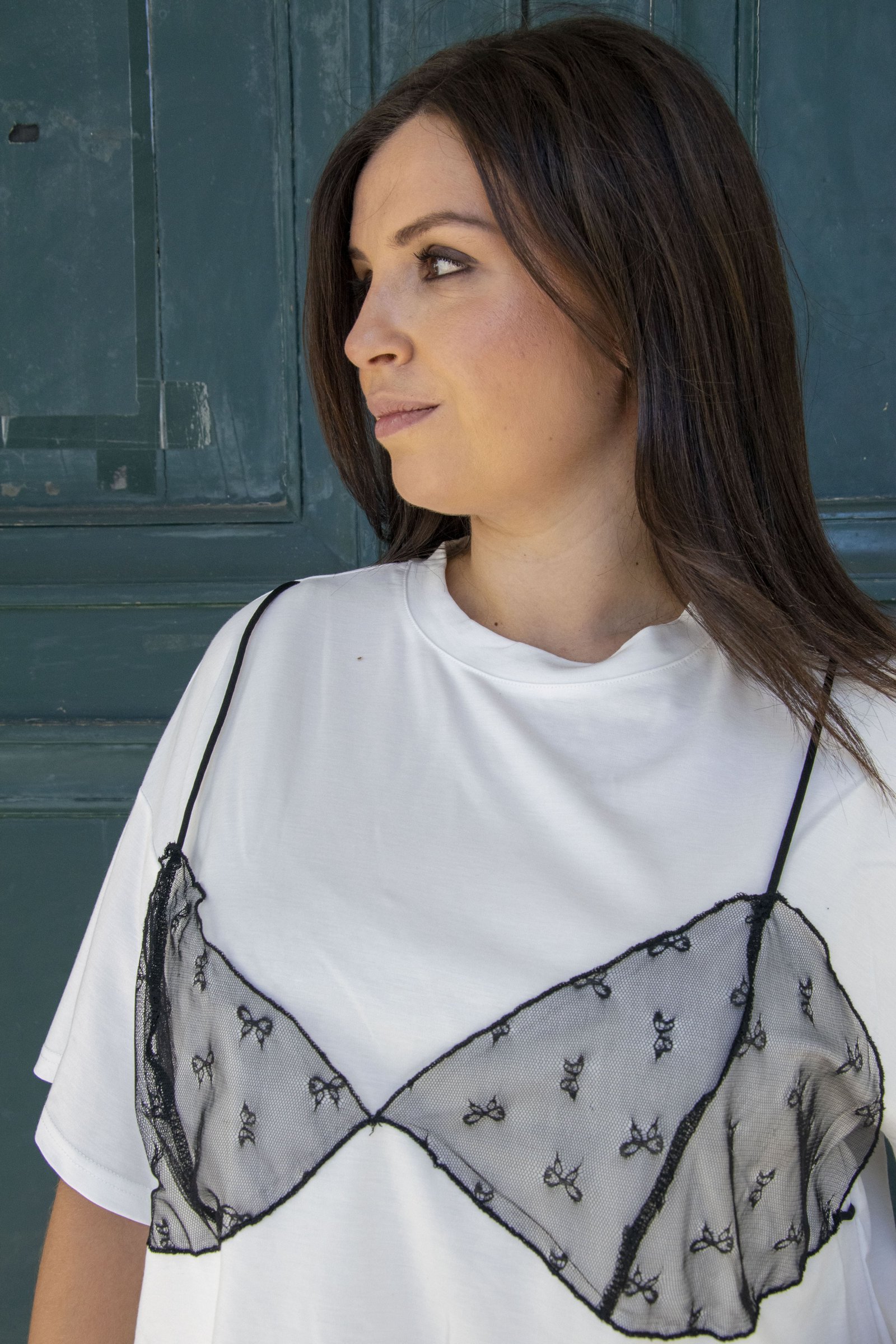 Tee shirt dentelle – Image 2